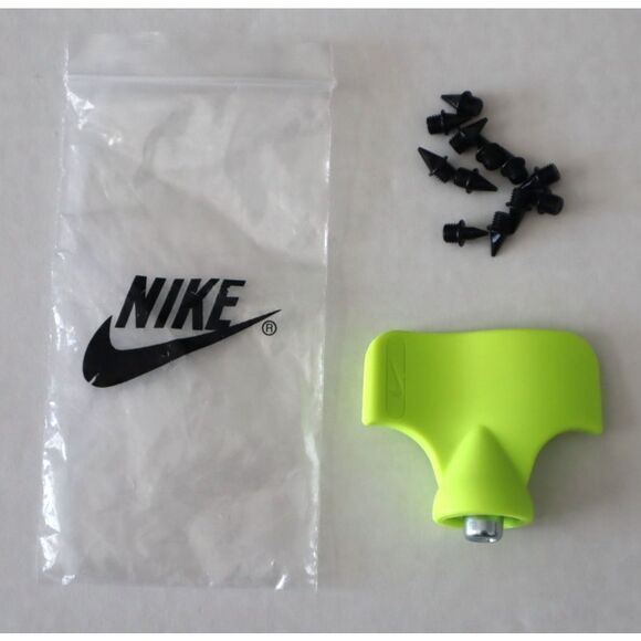 Nike Track & Field Cleats Spikes & Wrench Tool Kit w/12 Black Spikes - Picture 1 of 5